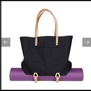 Mimot Canvas Tote with Carrier Straps